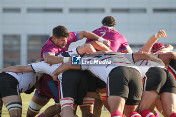 2024-01-27 - FFOO Rugby maul - G.S. FIAMME ORO RUGBY ROMA VS RUGBY VICENZA - ITALIAN SERIE A ELITE - RUGBY
