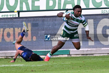 2024-06-01 - Onisi Ratave ( Benetton Rugby ) during the URC game between BENETTON RUGBY and Edinburgh Rugby at Monigo Stadium, Italy on June 1, 2024 - BENETTON RUGBY VS EDINBURGH RUGBY - UNITED RUGBY CHAMPIONSHIP - RUGBY