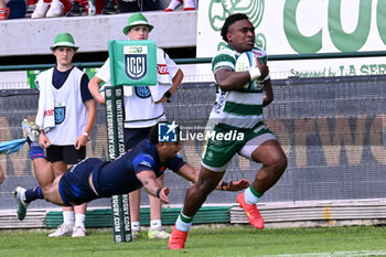 2024-06-01 - Onisi Ratave ( Benetton Rugby ) during the URC game between BENETTON RUGBY and Edinburgh Rugby at Monigo Stadium, Italy on June 1, 2024 - BENETTON RUGBY VS EDINBURGH RUGBY - UNITED RUGBY CHAMPIONSHIP - RUGBY