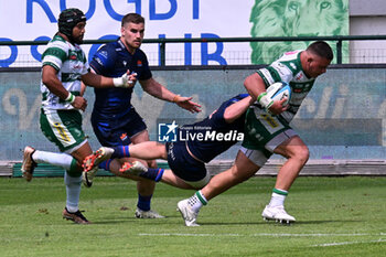 2024-06-01 - Thomas Gallo ( Benetton Rugby ) during the URC game between BENETTON RUGBY and Edinburgh Rugby at Monigo Stadium, Italy on June 1, 2024 - BENETTON RUGBY VS EDINBURGH RUGBY - UNITED RUGBY CHAMPIONSHIP - RUGBY