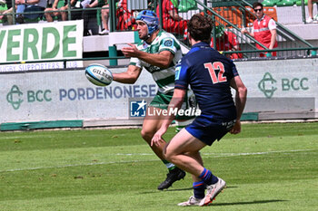 2024-06-01 - Gianmarco Lucchesi ( Benetton Rugby ) during the URC game between BENETTON RUGBY and Edinburgh Rugby at Monigo Stadium, Italy on June 1, 2024 - BENETTON RUGBY VS EDINBURGH RUGBY - UNITED RUGBY CHAMPIONSHIP - RUGBY