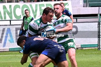 2024-06-01 - Michele Lamaro ( Benetton Rugby ) during the URC game between BENETTON RUGBY and Edinburgh Rugby at Monigo Stadium, Italy on June 1, 2024 - BENETTON RUGBY VS EDINBURGH RUGBY - UNITED RUGBY CHAMPIONSHIP - RUGBY