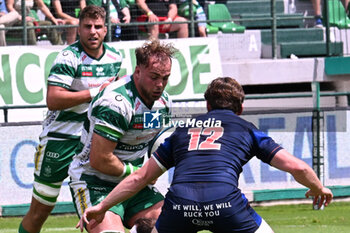 2024-06-01 - Niccolo Cannone ( Benetton Rugby ) during the URC game between BENETTON RUGBY and Edinburgh Rugby at Monigo Stadium, Italy on June 1, 2024 - BENETTON RUGBY VS EDINBURGH RUGBY - UNITED RUGBY CHAMPIONSHIP - RUGBY