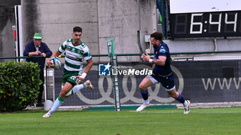 2024-06-01 - Try of Ignacio Mendy ( Benetton Rugby ) during the URC game between BENETTON RUGBY and Edinburgh Rugby at Monigo Stadium, Italy on June 1, 2024 - BENETTON RUGBY VS EDINBURGH RUGBY - UNITED RUGBY CHAMPIONSHIP - RUGBY