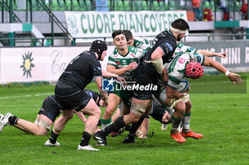 2024-03-02 - Toa Halafihi ( Benetton Rugby ) during the match between Benetton Rugby and Glasgow Warriors, 11° Round URC 2023/2024 at Stadio Monigo (TV ), on 2 March, 2024. - BENETTON RUGBY VS GLASGOW WARRIORS - UNITED RUGBY CHAMPIONSHIP - RUGBY