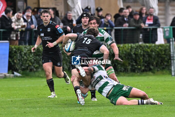 2024-03-02 - Ankle tap during the match between Benetton Rugby and Glasgow Warriors, 11° Round URC 2023/2024 at Stadio Monigo (TV ), on 2 March, 2024. - BENETTON RUGBY VS GLASGOW WARRIORS - UNITED RUGBY CHAMPIONSHIP - RUGBY