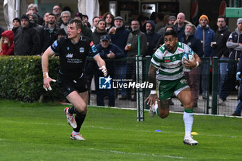 2024-03-02 - Malakai Fekitoa ( Benetton Rugby ) during the match between Benetton Rugby and Glasgow Warriors, 11° Round URC 2023/2024 at Stadio Monigo (TV ), on 2 March, 2024. - BENETTON RUGBY VS GLASGOW WARRIORS - UNITED RUGBY CHAMPIONSHIP - RUGBY