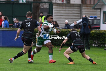 2024-03-02 - Onisi Ratave ( Benetton Rugby ) during the match between Benetton Rugby and Glasgow Warriors, 11° Round URC 2023/2024 at Stadio Monigo (TV ), on 2 March, 2024. - BENETTON RUGBY VS GLASGOW WARRIORS - UNITED RUGBY CHAMPIONSHIP - RUGBY