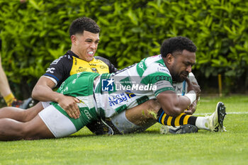 2024-04-20 - Onisi Ratave try - BENETTON RUGBY VS DRAGONS - UNITED RUGBY CHAMPIONSHIP - RUGBY