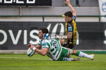 2024-04-20 - Riccardo Iachizzi try - BENETTON RUGBY VS DRAGONS - UNITED RUGBY CHAMPIONSHIP - RUGBY