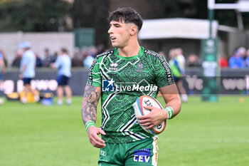 2024-10-05 - Actions of the game and players' images during the match between Benetton Rugby vs Leinster Rugby match at Monigo Stadium - October 5, 2024, during the United Rugby Championship 2024/2025 - BENETTON RUGBY VS LEINSTER RUGBY - UNITED RUGBY CHAMPIONSHIP - RUGBY