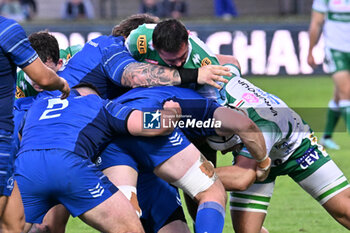 2024-10-05 - Actions of the game and players' images during the match between Benetton Rugby vs Leinster Rugby match at Monigo Stadium - October 5, 2024, during the United Rugby Championship 2024/2025 - BENETTON RUGBY VS LEINSTER RUGBY - UNITED RUGBY CHAMPIONSHIP - RUGBY