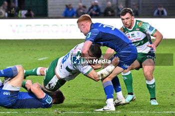 2024-10-05 - Actions of the game and players' images during the match between Benetton Rugby vs Leinster Rugby match at Monigo Stadium - October 5, 2024, during the United Rugby Championship 2024/2025 - BENETTON RUGBY VS LEINSTER RUGBY - UNITED RUGBY CHAMPIONSHIP - RUGBY