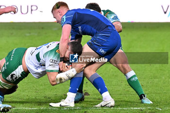 2024-10-05 - Actions of the game and players' images during the match between Benetton Rugby vs Leinster Rugby match at Monigo Stadium - October 5, 2024, during the United Rugby Championship 2024/2025 - BENETTON RUGBY VS LEINSTER RUGBY - UNITED RUGBY CHAMPIONSHIP - RUGBY