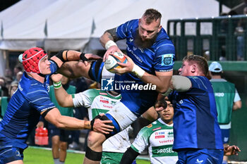 2024-10-05 - Actions of the game and players' images during the match between Benetton Rugby vs Leinster Rugby match at Monigo Stadium - October 5, 2024, during the United Rugby Championship 2024/2025 - BENETTON RUGBY VS LEINSTER RUGBY - UNITED RUGBY CHAMPIONSHIP - RUGBY