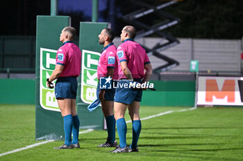 2024-10-05 - Actions of the game and players' images during the match between Benetton Rugby vs Leinster Rugby match at Monigo Stadium - October 5, 2024, during the United Rugby Championship 2024/2025 - BENETTON RUGBY VS LEINSTER RUGBY - UNITED RUGBY CHAMPIONSHIP - RUGBY