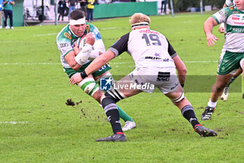 2024-10-12 - Actions of the game and players' images during the match between Benetton Rugby vs Hollywoodbets Sharks match at Monigo Stadium - October 12, 2024, during the United Rugby Championship 2024/2025 - BENETTON RUGBY VS HOLLYWOODBETS SHARKS - UNITED RUGBY CHAMPIONSHIP - RUGBY