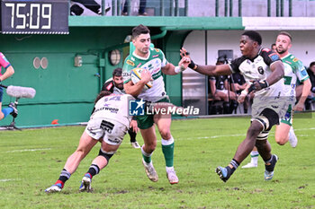 2024-10-12 - Actions of the game and players' images during the match between Benetton Rugby vs Hollywoodbets Sharks match at Monigo Stadium - October 12, 2024, during the United Rugby Championship 2024/2025 - BENETTON RUGBY VS HOLLYWOODBETS SHARKS - UNITED RUGBY CHAMPIONSHIP - RUGBY