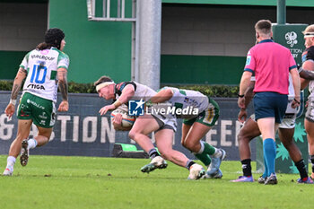 2024-10-12 - Actions of the game and players' images during the match between Benetton Rugby vs Hollywoodbets Sharks match at Monigo Stadium - October 12, 2024, during the United Rugby Championship 2024/2025 - BENETTON RUGBY VS HOLLYWOODBETS SHARKS - UNITED RUGBY CHAMPIONSHIP - RUGBY