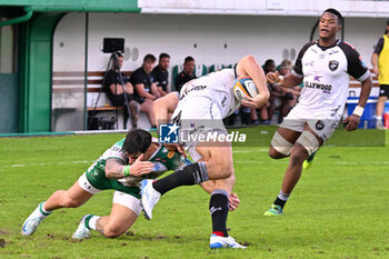 2024-10-12 - Actions of the game and players' images during the match between Benetton Rugby vs Hollywoodbets Sharks match at Monigo Stadium - October 12, 2024, during the United Rugby Championship 2024/2025 - BENETTON RUGBY VS HOLLYWOODBETS SHARKS - UNITED RUGBY CHAMPIONSHIP - RUGBY