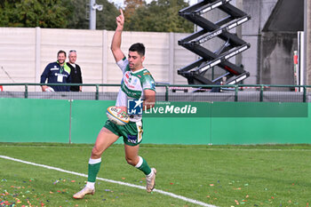 2024-10-12 - Actions of the game and players' images during the match between Benetton Rugby vs Hollywoodbets Sharks match at Monigo Stadium - October 12, 2024, during the United Rugby Championship 2024/2025 - BENETTON RUGBY VS HOLLYWOODBETS SHARKS - UNITED RUGBY CHAMPIONSHIP - RUGBY