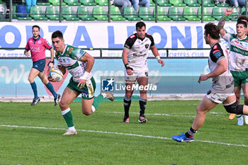 2024-10-12 - Actions of the game and players' images during the match between Benetton Rugby vs Hollywoodbets Sharks match at Monigo Stadium - October 12, 2024, during the United Rugby Championship 2024/2025 - BENETTON RUGBY VS HOLLYWOODBETS SHARKS - UNITED RUGBY CHAMPIONSHIP - RUGBY