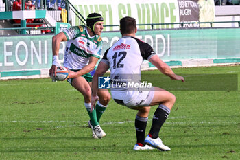 2024-10-12 - Ignacio Brex ( Benetton Rugby ) during the match between Benetton Rugby vs Hollywoodbets Sharks match at Monigo Stadium - October 12, 2024, during the United Rugby Championship 2024/2025 - BENETTON RUGBY VS HOLLYWOODBETS SHARKS - UNITED RUGBY CHAMPIONSHIP - RUGBY