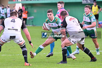 2024-10-12 - Actions of the game and players' images during the match between Benetton Rugby vs Hollywoodbets Sharks match at Monigo Stadium - October 12, 2024, during the United Rugby Championship 2024/2025 - BENETTON RUGBY VS HOLLYWOODBETS SHARKS - UNITED RUGBY CHAMPIONSHIP - RUGBY