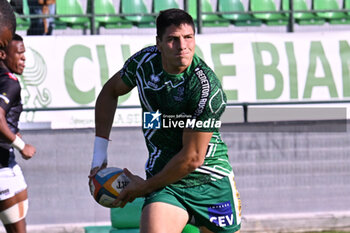 2024-10-12 - Ignacio Brex ( Benetton Rugby ) during the match between Benetton Rugby vs Hollywoodbets Sharks match at Monigo Stadium - October 12, 2024, during the United Rugby Championship 2024/2025 - BENETTON RUGBY VS HOLLYWOODBETS SHARKS - UNITED RUGBY CHAMPIONSHIP - RUGBY