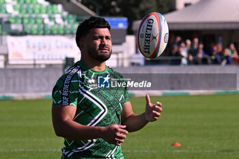 2024-10-12 - Actions of the game and players' images during the match between Benetton Rugby vs Hollywoodbets Sharks match at Monigo Stadium - October 12, 2024, during the United Rugby Championship 2024/2025 - BENETTON RUGBY VS HOLLYWOODBETS SHARKS - UNITED RUGBY CHAMPIONSHIP - RUGBY