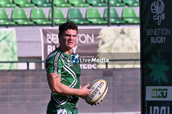 2024-10-12 - Alessandro Garbisi ( Benetton Rugby ) during the match between Benetton Rugby vs Hollywoodbets Sharks match at Monigo Stadium - October 12, 2024, during the United Rugby Championship 2024/2025 - BENETTON RUGBY VS HOLLYWOODBETS SHARKS - UNITED RUGBY CHAMPIONSHIP - RUGBY