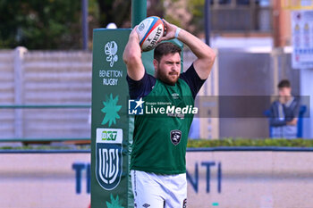 2024-10-12 - Actions of the game and players' images during the match between Benetton Rugby vs Hollywoodbets Sharks match at Monigo Stadium - October 12, 2024, during the United Rugby Championship 2024/2025 - BENETTON RUGBY VS HOLLYWOODBETS SHARKS - UNITED RUGBY CHAMPIONSHIP - RUGBY