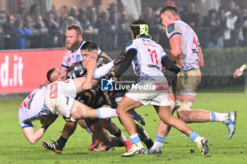 2024-10-25 - Actions of the game and players' images during the match between Benetton Rugby vs Vodacom Bulls match at Monigo Stadium - October 25, 2024, during the United Rugby Championship 2024/2025 - BENETTON RUGBY VS VODACOM BULLS - UNITED RUGBY CHAMPIONSHIP - RUGBY