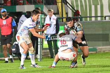 2024-10-25 - Actions of the game and players' images during the match between Benetton Rugby vs Vodacom Bulls match at Monigo Stadium - October 25, 2024, during the United Rugby Championship 2024/2025 - BENETTON RUGBY VS VODACOM BULLS - UNITED RUGBY CHAMPIONSHIP - RUGBY