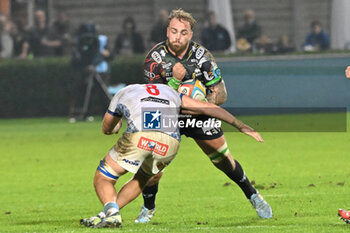 2024-10-25 - Niccolo Cannone ( Benetton Rugby ) during the match between Benetton Rugby vs Vodacom Bulls match at Monigo Stadium - October 25, 2024, during the United Rugby Championship 2024/2025 - BENETTON RUGBY VS VODACOM BULLS - UNITED RUGBY CHAMPIONSHIP - RUGBY