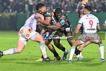 2024-10-25 - Actions of the game and players' images during the match between Benetton Rugby vs Vodacom Bulls match at Monigo Stadium - October 25, 2024, during the United Rugby Championship 2024/2025 - BENETTON RUGBY VS VODACOM BULLS - UNITED RUGBY CHAMPIONSHIP - RUGBY