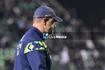 2024-10-25 - Marco Bortolami head coach of Benetton Rugby during the match between Benetton Rugby vs Vodacom Bulls match at Monigo Stadium - October 25, 2024, during the United Rugby Championship 2024/2025 - BENETTON RUGBY VS VODACOM BULLS - UNITED RUGBY CHAMPIONSHIP - RUGBY