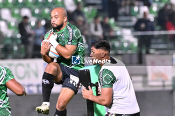 2024-10-25 - Rhyno Smith ( Benetton Rugby ) during the match between Benetton Rugby vs Vodacom Bulls match at Monigo Stadium - October 25, 2024, during the United Rugby Championship 2024/2025 - BENETTON RUGBY VS VODACOM BULLS - UNITED RUGBY CHAMPIONSHIP - RUGBY