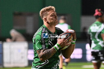 2024-10-25 - Lorenzo Cannone ( Benetton Rugby ) during the match between Benetton Rugby vs Vodacom Bulls match at Monigo Stadium - October 25, 2024, during the United Rugby Championship 2024/2025 - BENETTON RUGBY VS VODACOM BULLS - UNITED RUGBY CHAMPIONSHIP - RUGBY