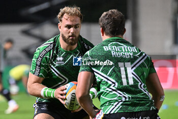 2024-10-25 - Niccolo Cannone ( Benetton Rugby ) during the match between Benetton Rugby vs Vodacom Bulls match at Monigo Stadium - October 25, 2024, during the United Rugby Championship 2024/2025 - BENETTON RUGBY VS VODACOM BULLS - UNITED RUGBY CHAMPIONSHIP - RUGBY