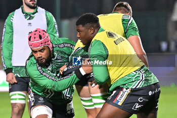 2024-10-25 - Actions of the game and players' images during the match between Benetton Rugby vs Vodacom Bulls match at Monigo Stadium - October 25, 2024, during the United Rugby Championship 2024/2025 - BENETTON RUGBY VS VODACOM BULLS - UNITED RUGBY CHAMPIONSHIP - RUGBY