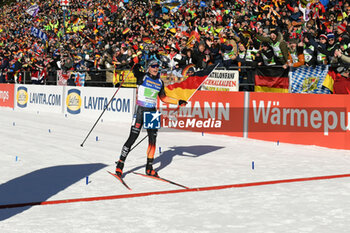 2024-01-20 - Team Germany winthe race with Justus Strelow and Vanessa Voigt - IBU BIATHLON WORLD CUP 2024 - SINGLE MIXED RELAY (W+M) - BIATHLON - WINTER SPORTS