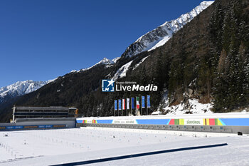 2024-01-20 - a view of Shooting range insede Antholz Biathlon Stadium - IBU BIATHLON WORLD CUP 2024 - SINGLE MIXED RELAY (W+M) - BIATHLON - WINTER SPORTS
