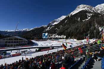 2024-01-20 - A general view of Antholz Biathlon Stadium (Italy) - IBU BIATHLON WORLD CUP 2024 - MIXED RELAY (W+M) - BIATHLON - WINTER SPORTS