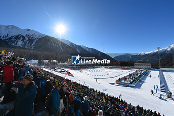 2024-01-20 - A general view of Antholz Biathlon Stadium (Italy) - IBU BIATHLON WORLD CUP 2024 - MIXED RELAY (W+M) - BIATHLON - WINTER SPORTS