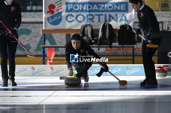 11/01/2024 - Cortina,(BL) Italy-Cortina Curling Cup,Race of Curling Teams,ITALY ,KOREA,TURCHIA,NORVEGIA,GERMANY,ESTONIA,GREAT BRITAIN,SUISSE,
Photo Zanettin Robertoc - CORTINA CURLING CUP - WORLD CURLING TOUR - FREESTYLE - SPORT INVERNALI