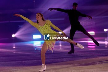 2024-02-24 - Carolina Kostner (Italy) Figure Skating - 2024 LIGHTS ON U - INTERNATIONAL SKATING GRAND GALA - ICE SKATING - WINTER SPORTS