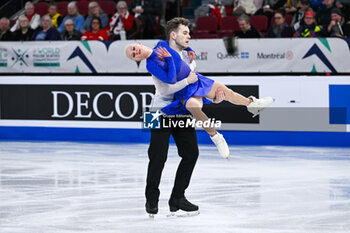 21/03/2024 - Milania Vaananen and Filippo Clerici (FIN) 18th place, Pair Skating during the ISU World Figure Skating Championships on March 21, 2024 at Bell Centre in Montreal, Canada - SKATING - WORLD FIGURE SKATING CHAMPIONSHIPS 2024 - PATTINAGGIO SUL GHIACCIO - SPORT INVERNALI