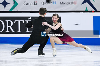 2024-03-21 - Ioulia Chtchetinina and Michal Wozniak (POL) 19th place, Pair Skating during the ISU World Figure Skating Championships on March 21, 2024 at Bell Centre in Montreal, Canada - SKATING - WORLD FIGURE SKATING CHAMPIONSHIPS 2024 - ICE SKATING - WINTER SPORTS