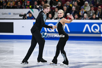 21/03/2024 - Sofiia Holichenko and Artem Darenskyi (UKR) 17th place, Pair Skating during the ISU World Figure Skating Championships on March 21, 2024 at Bell Centre in Montreal, Canada - SKATING - WORLD FIGURE SKATING CHAMPIONSHIPS 2024 - PATTINAGGIO SUL GHIACCIO - SPORT INVERNALI